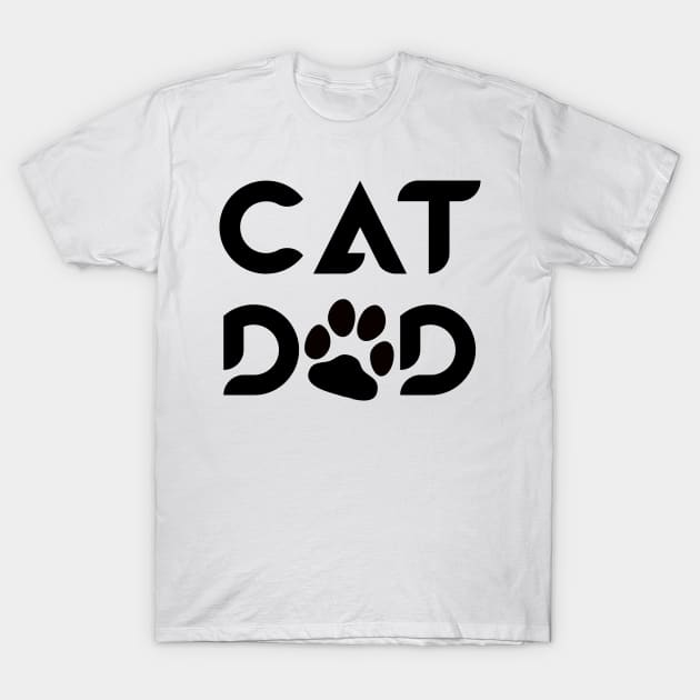 Cat Dad T-Shirt by Sham